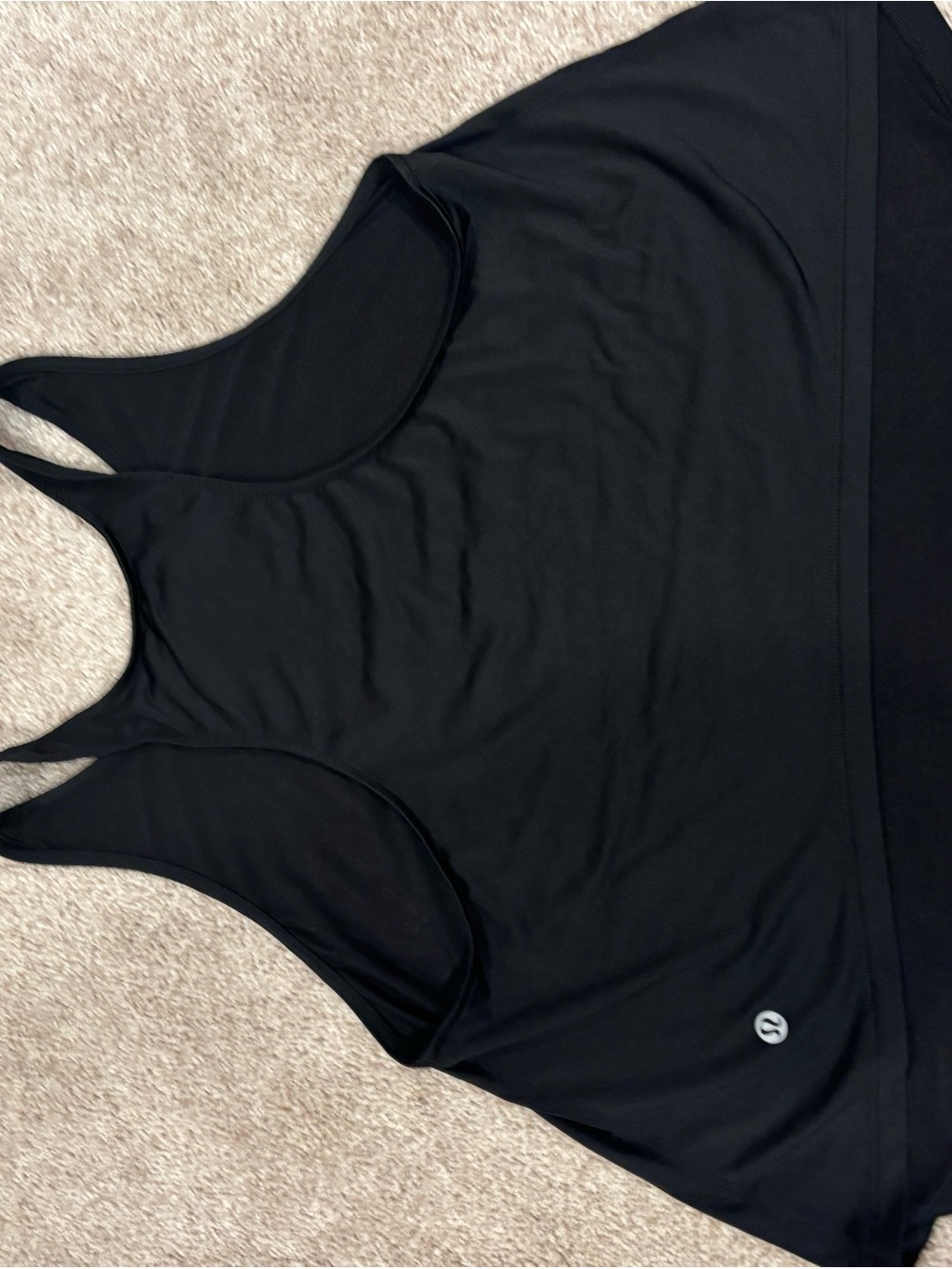 lululemon athletica Black Racerback Tank